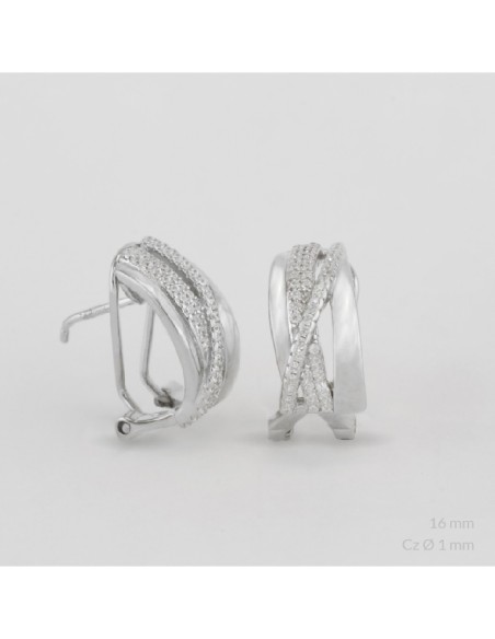 Pendientes de Plata de Ley