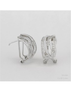 Pendientes de Plata de Ley