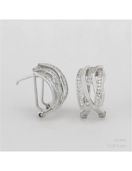 Pendientes de Plata de Ley