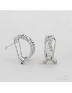 Pendientes de Plata de Ley