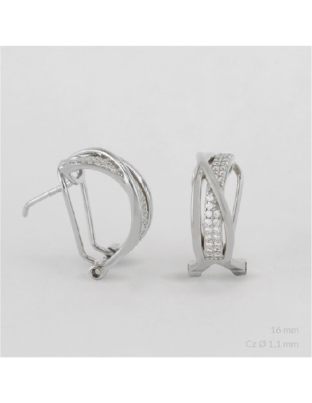 Pendientes de Plata de Ley