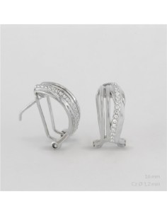 Pendientes de Plata de Ley