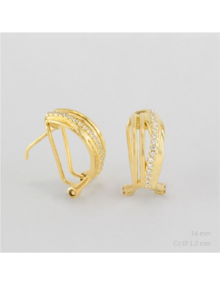 Pendientes de Plata de Ley