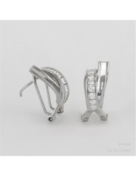 Pendientes de Plata de Ley