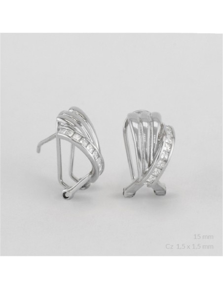 Pendientes de Plata de Ley