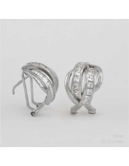 Pendientes de Plata de Ley