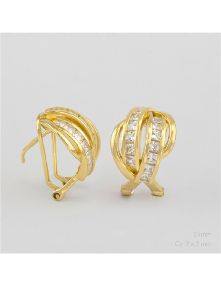 Pendientes de Plata de Ley