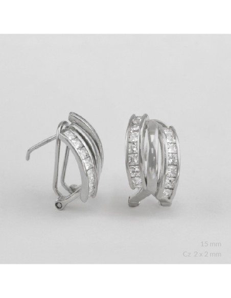 Pendientes de Plata de Ley