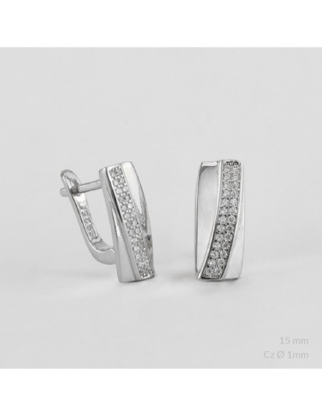 Pendientes de Plata de Ley