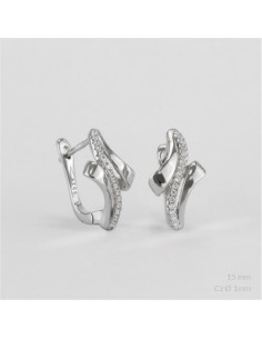 Pendientes de Plata de Ley