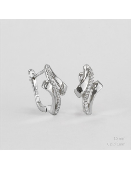 Pendientes de Plata de Ley