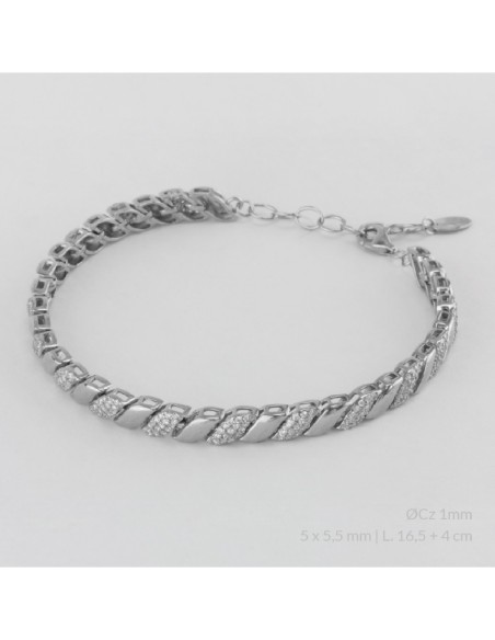 Pulsera de Plata de Ley