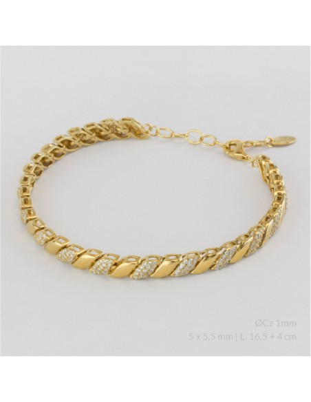 Pulsera de Plata de Ley