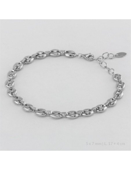 Pulsera de Plata de Ley