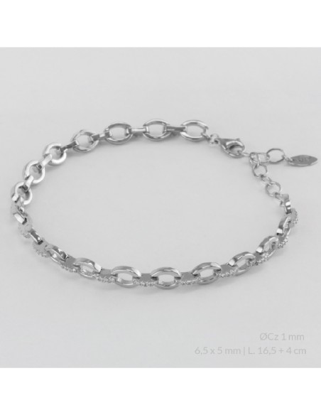 Pulsera de Plata de Ley