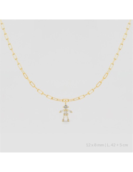 Gargantilla de Plata de Ley | Niña