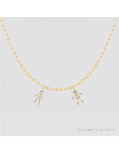 Gargantilla de Plata de Ley | Niño Niña