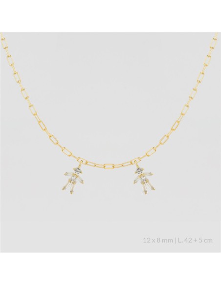 Gargantilla de Plata de Ley | Niña Niña