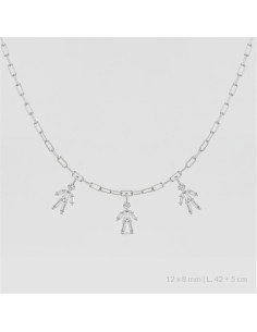 Gargantilla de Plata de Ley | Niño Niño Niño