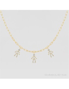 Gargantilla de Plata de Ley | Niño Niño Niño