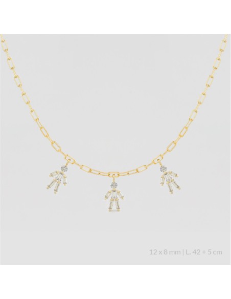 Gargantilla de Plata de Ley | Niño Niño Niño