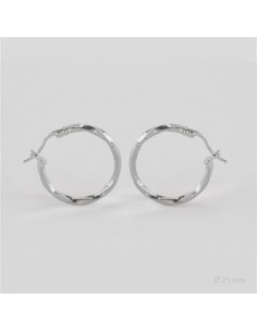 Aros de Plata de Ley | Ø25 mm