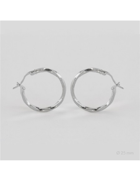 Aros de Plata de Ley | Ø25 mm