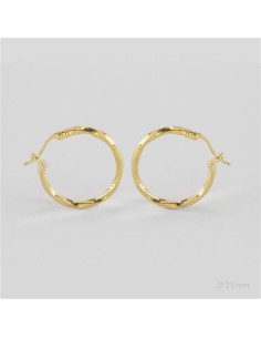 Aros de Plata de Ley | Ø25 mm