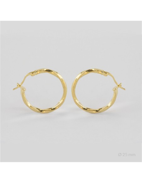 Aros de Plata de Ley | Ø25 mm