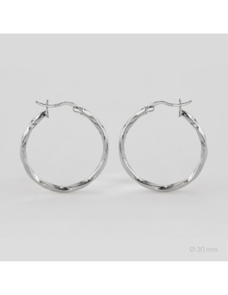 Aros de Plata de Ley | Ø30 mm