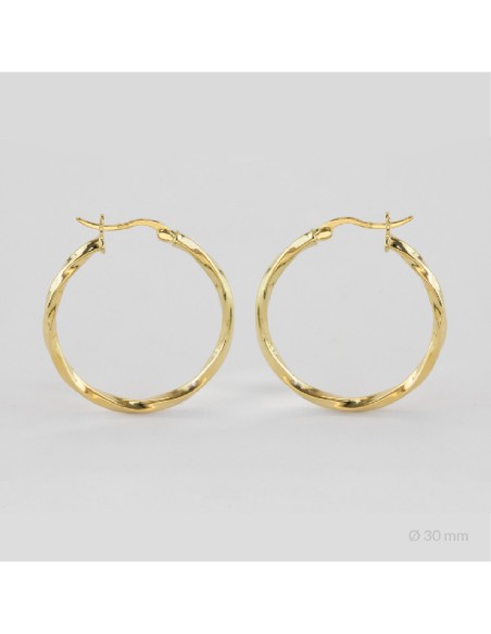 Aros de Plata de Ley | Ø30 mm