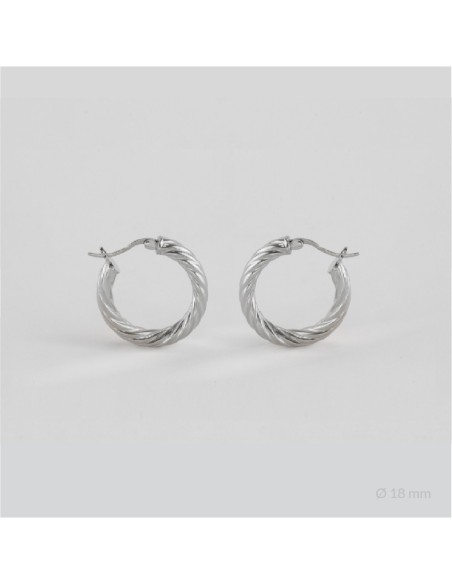 Aros de Plata de Ley | Ø18 mm