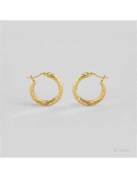 Aros de Plata de Ley | Ø18 mm