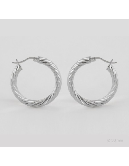 Aros de Plata de Ley | Ø30 mm
