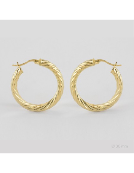 Aros de Plata de Ley | Ø30 mm