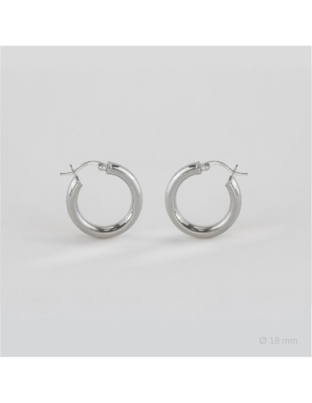 Aros de Plata de Ley | Ø18 mm