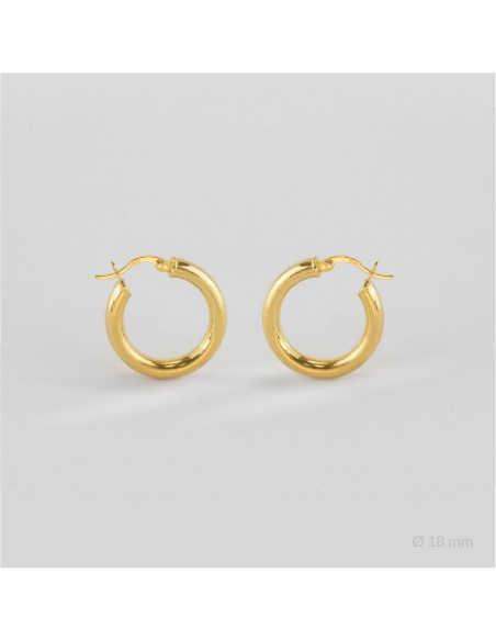 Aros de Plata de Ley | Ø18 mm