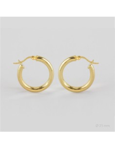 Aros de Plata de Ley | Ø25 mm