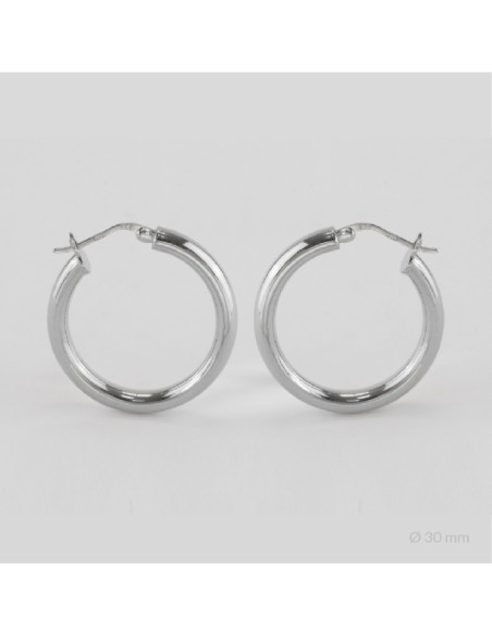Aros de Plata de Ley | Ø30 mm