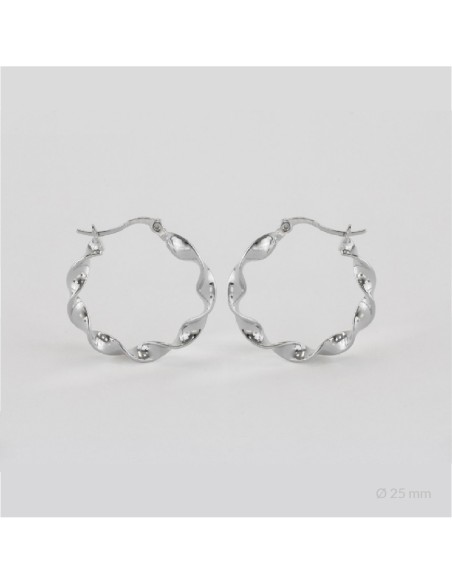 Aros de Plata de Ley | Ø25 mm