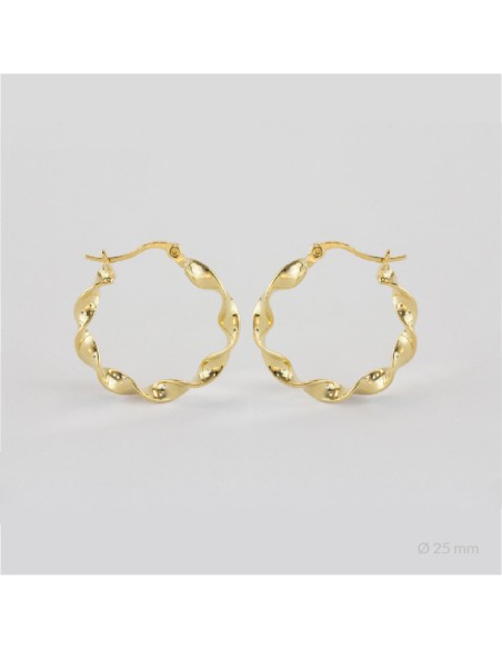 Aros de Plata de Ley | Ø25 mm