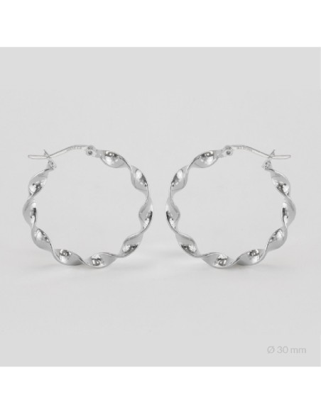 Aros de Plata de Ley | Ø30 mm