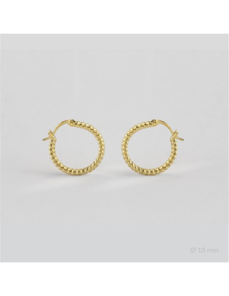 Aros de Plata de Ley | Ø18 mm