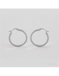 Aros de Plata de Ley | Ø25 mm