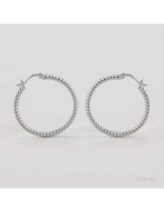 Aros de Plata de Ley | Ø30 mm