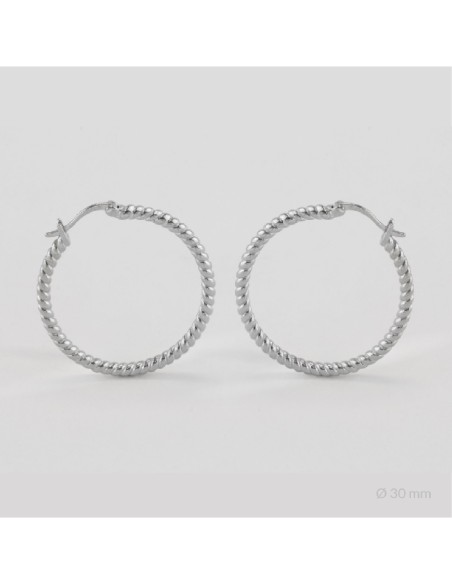 Aros de Plata de Ley | Ø30 mm