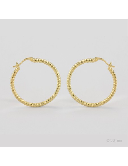 Aros de Plata de Ley | Ø30 mm