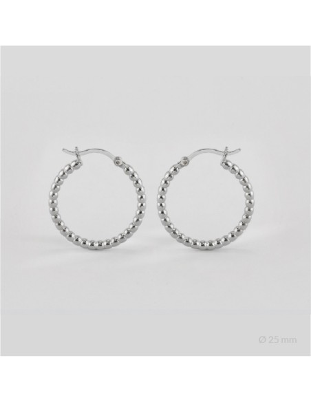 Aros de Plata de Ley | Ø25 mm