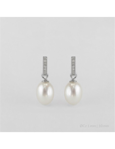 Pendientes de Plata de Ley