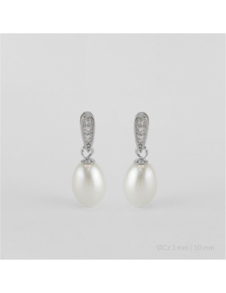 Pendientes de Plata de Ley